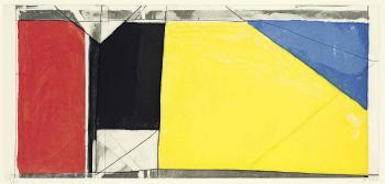 Folsom Street Variation III (Primaries) by Richard Diebenkorn