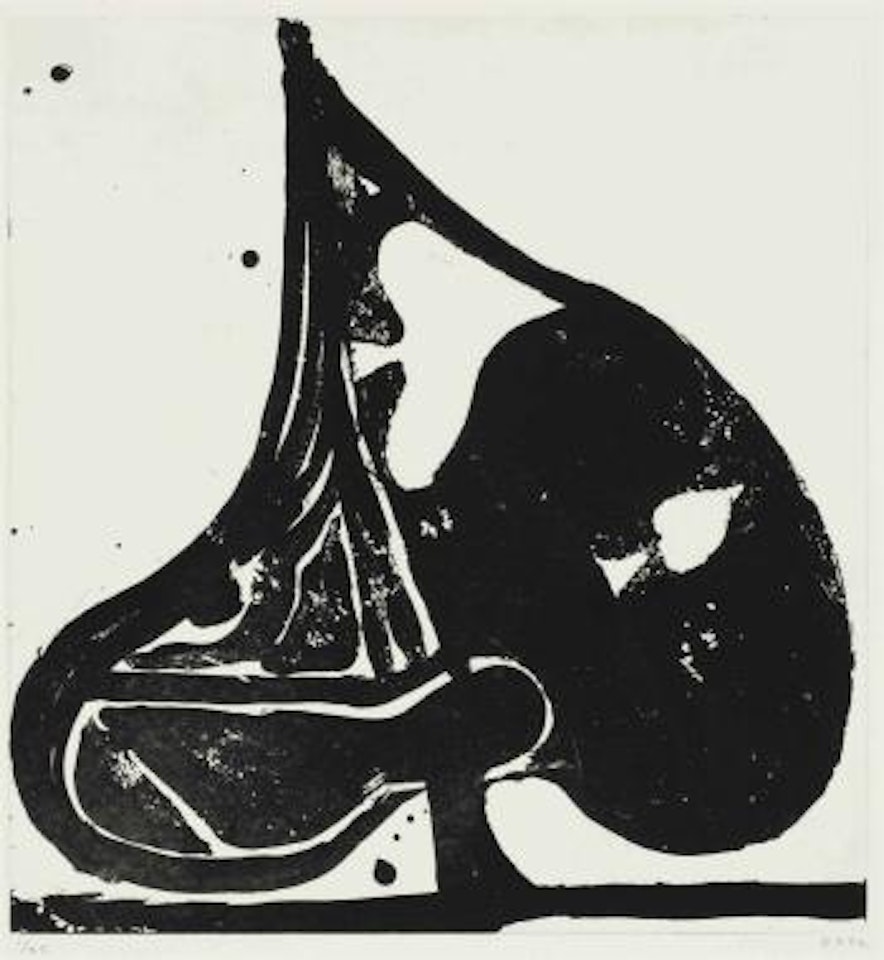 Sugarlift Spade, from Five Spades by Richard Diebenkorn