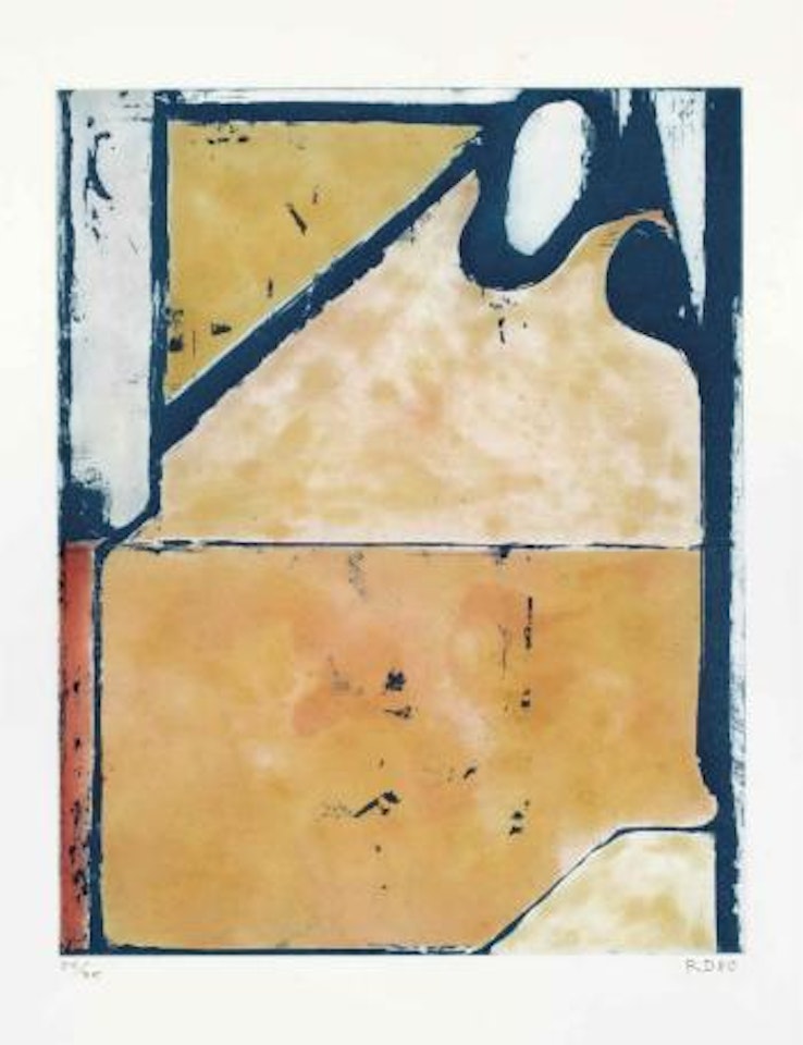 Blue Loop, from Eight Color Etchings by Richard Diebenkorn