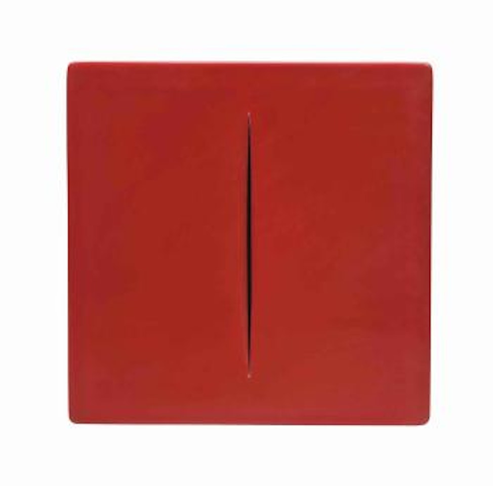 Concetto Spaziale by Lucio Fontana
