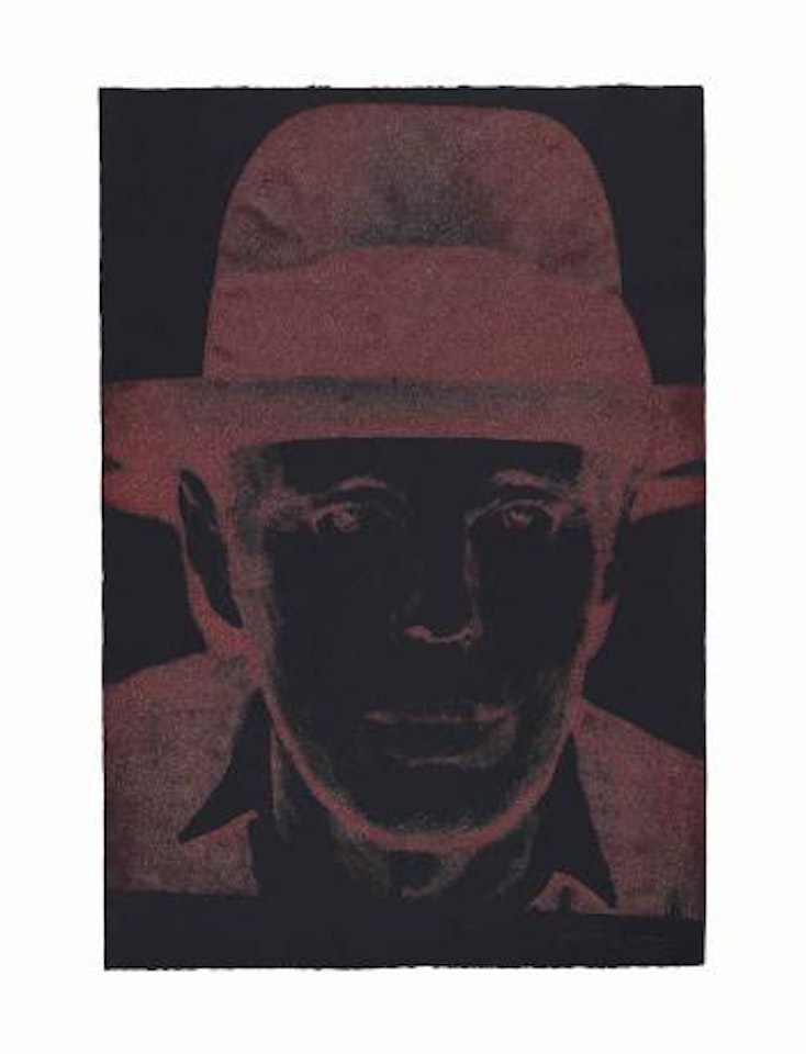 Joseph Beuys: one plate by Andy Warhol