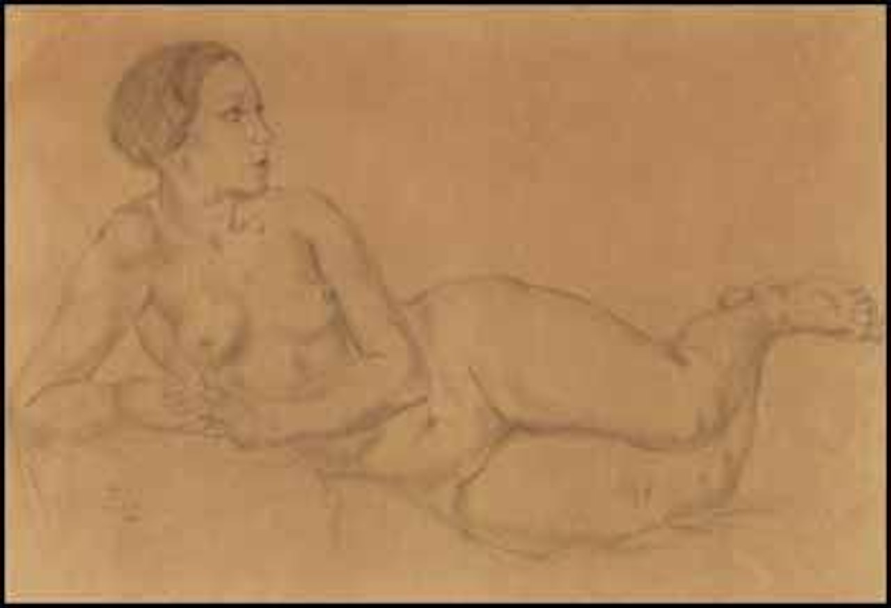 Femme nue by Leonard Tsuguharu Foujita