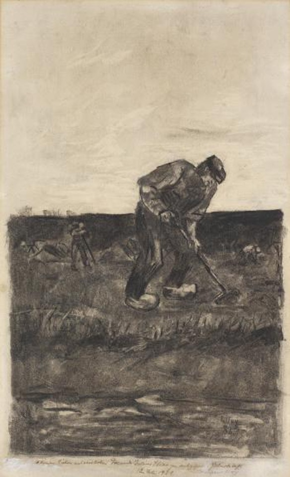 Feldarbeiter by Lesser Ury