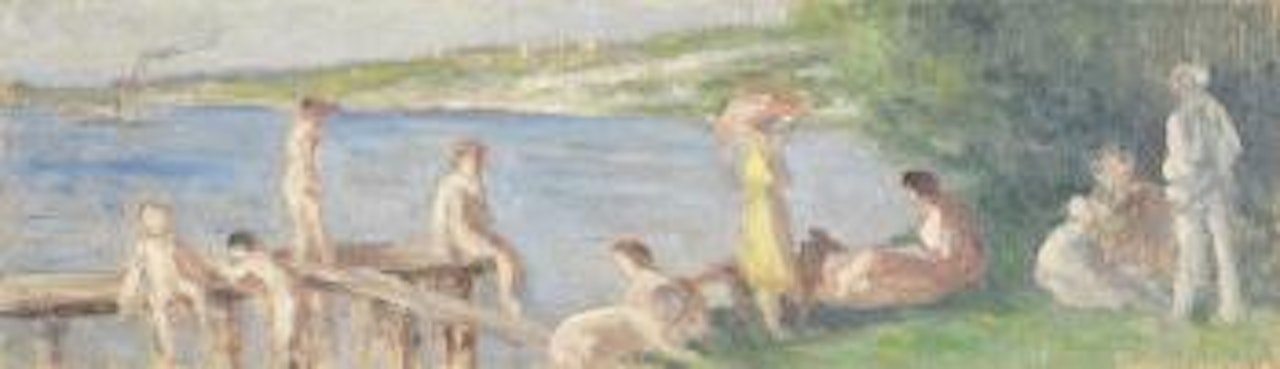 Dimanche à Méricourt by Maximilien Luce