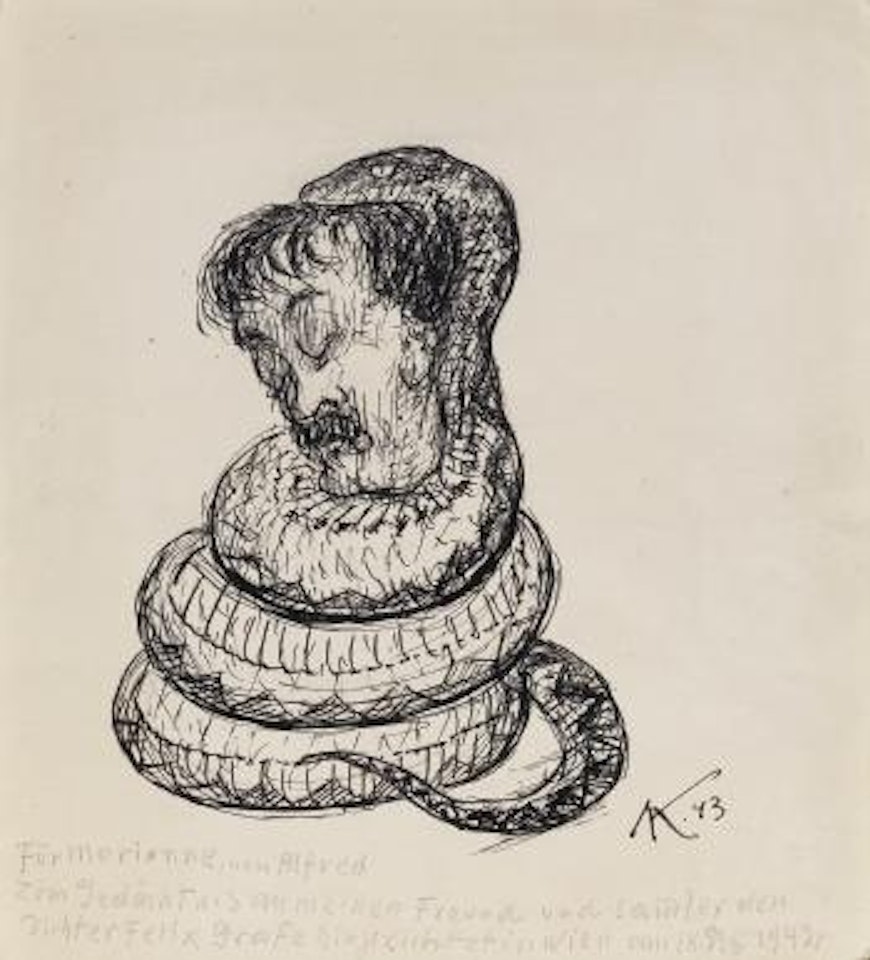 In memoriam Felix Grafe by Alfred Kubin