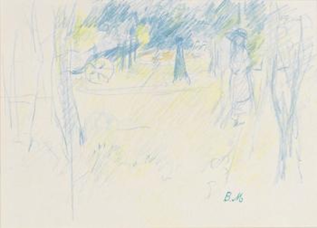 Julie Manet au Bois du Boulogne by Berthe Morisot