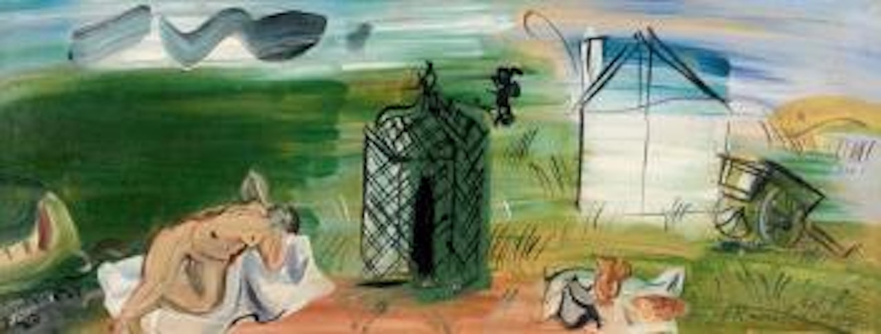 Nu à la tonnelle by Raoul Dufy