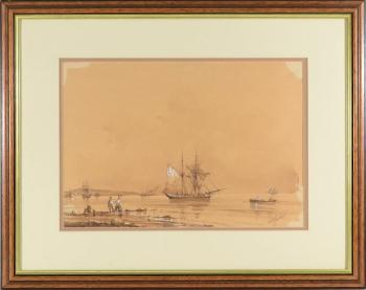 Harbor Scene by Ivan Konstantinovich Aivazovsky