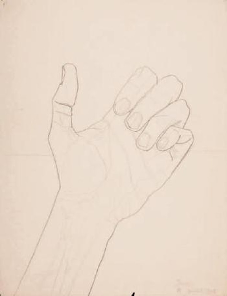 La main by Jean Cocteau
