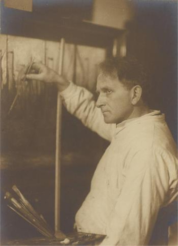 Selbstbildnis (Self portrait), Cologne by August Sander
