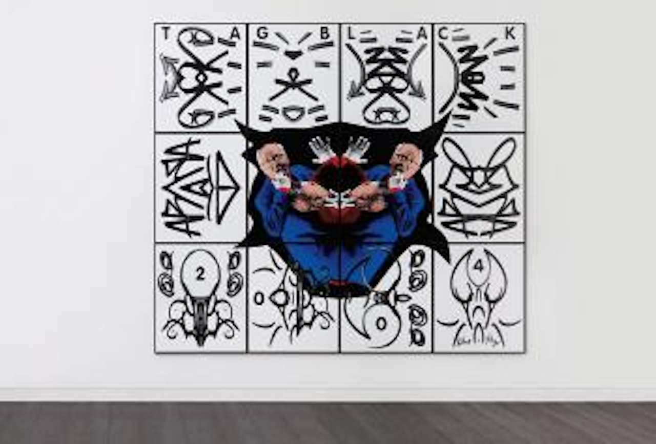Tag Black by Gilbert & George