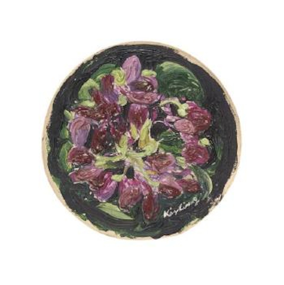 Bouquet de violettes by Moïse Kisling