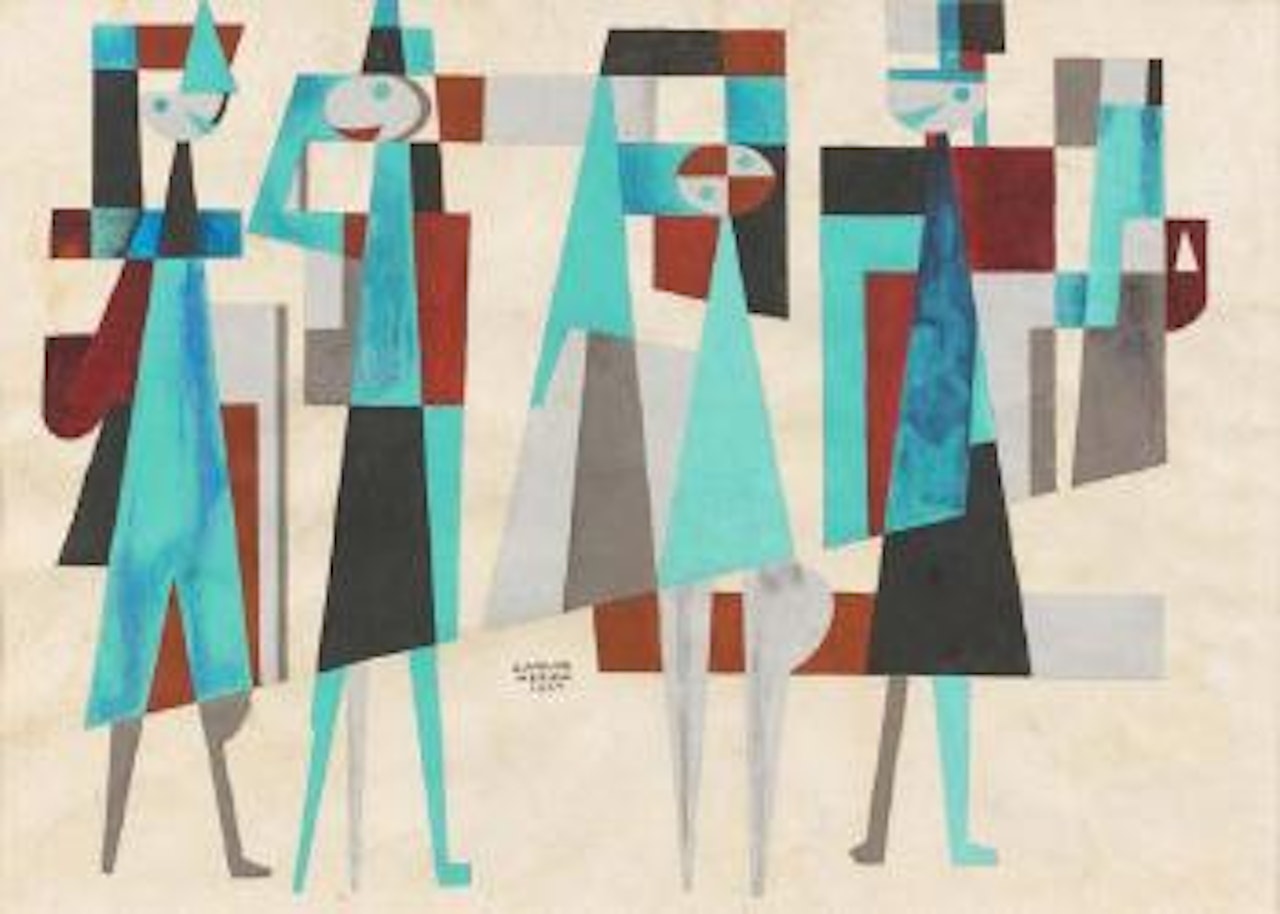 Personnages by Carlos Mérida