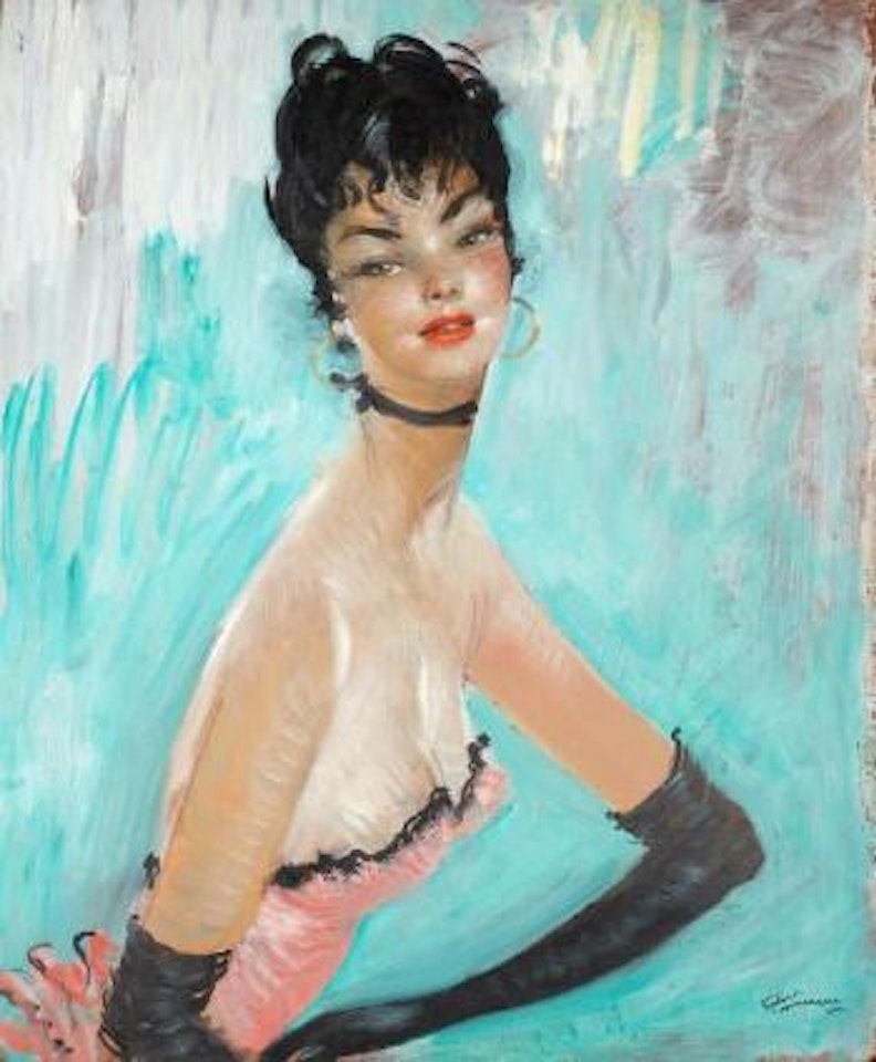 Carina by Jean Gabriel Domergue