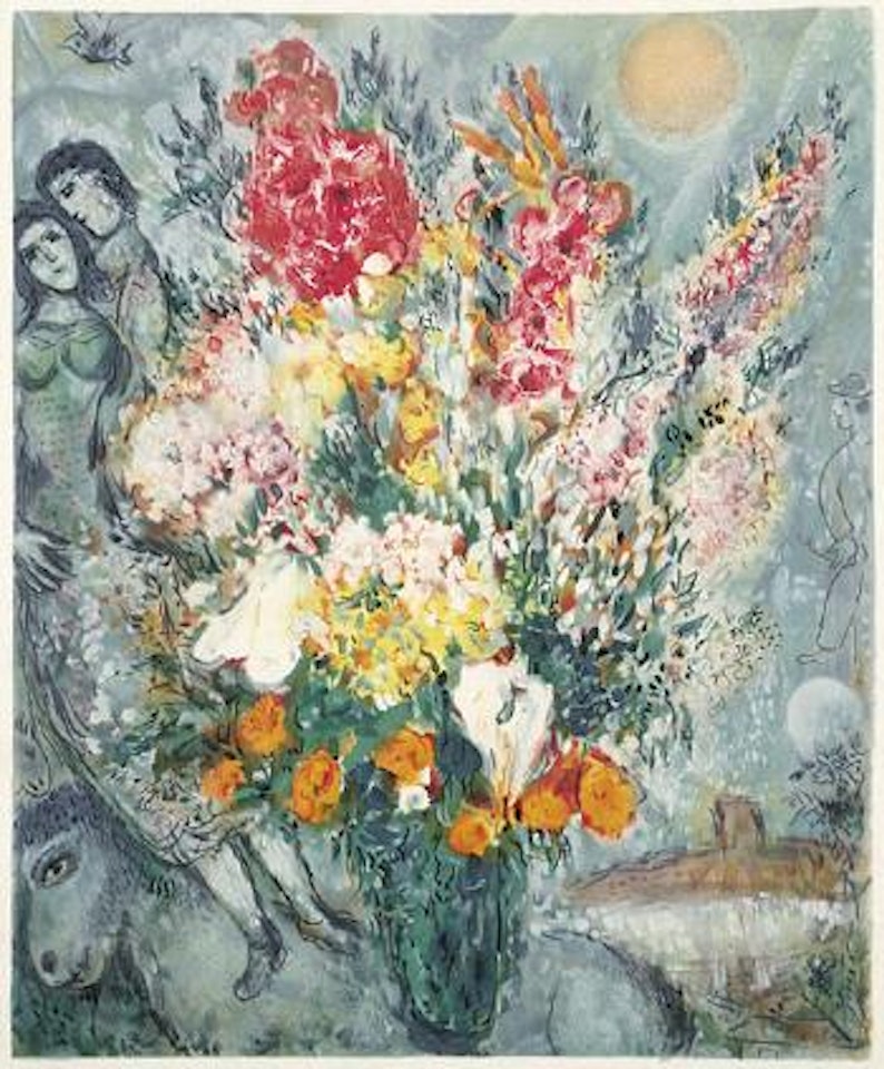 Bouquet Multicolor by Marc Chagall