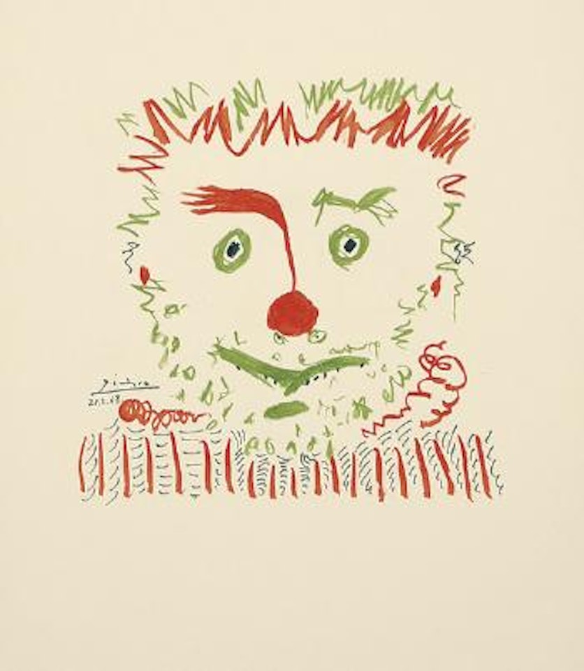 Le Clown by Pablo Picasso