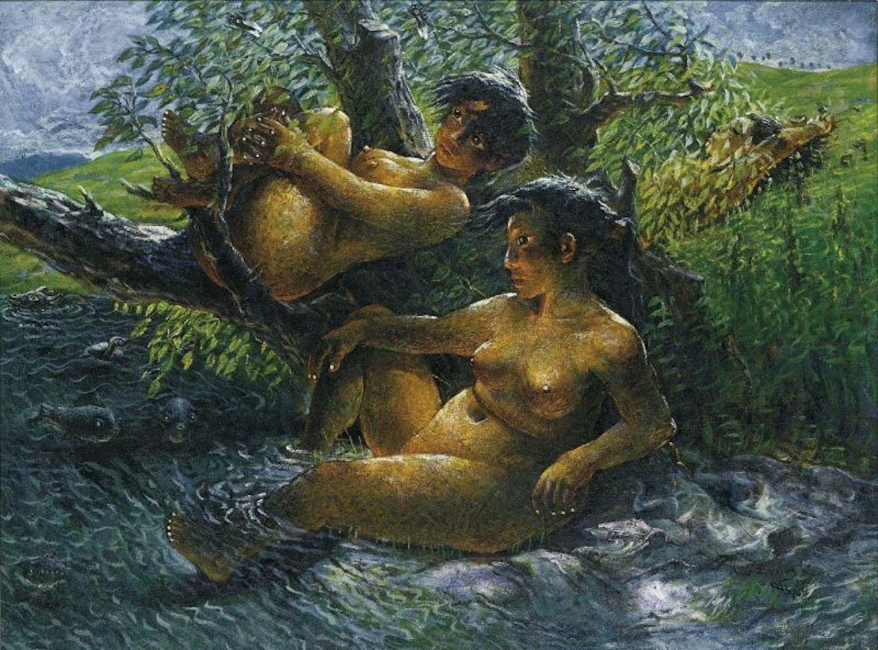Summer breeze by Luo Zhongli