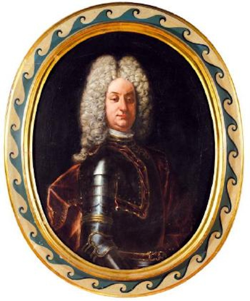 Portrait de Vincenzo Maria Carafa V (1660-1726), prince de Roccella, en armure by Francesco Solimena