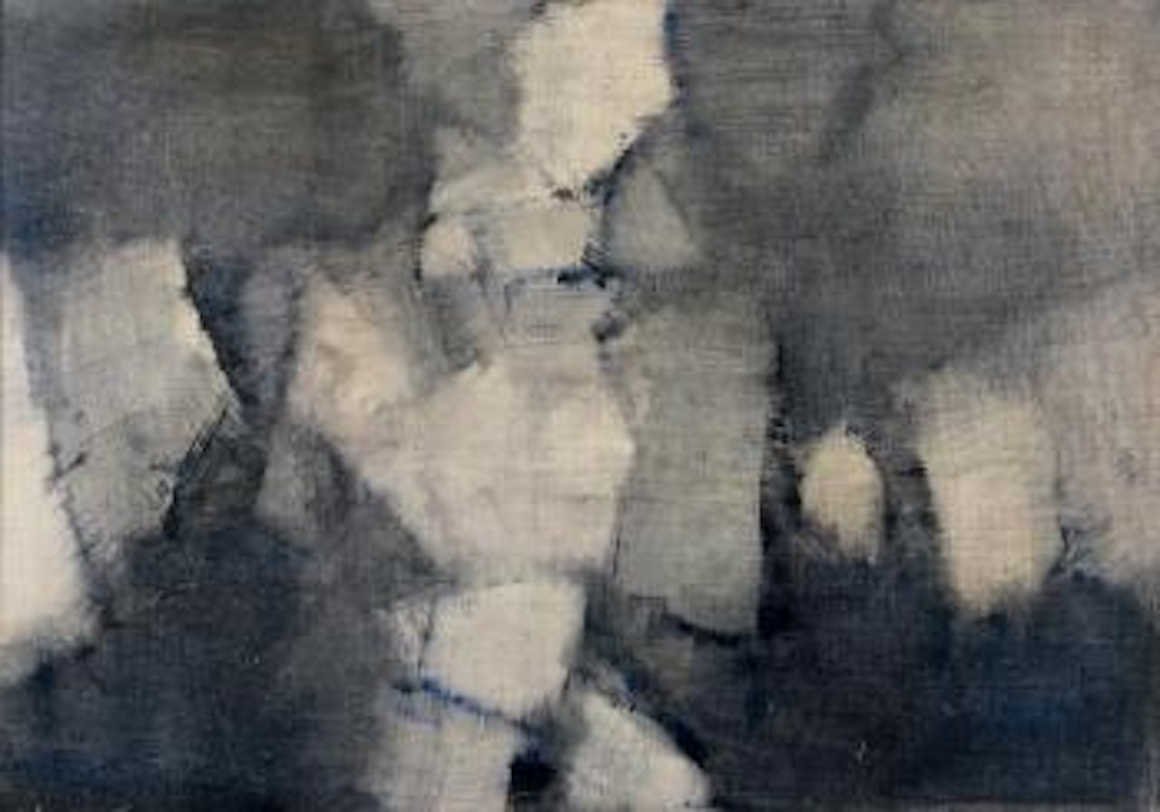 Composition bleue by Léon Zack