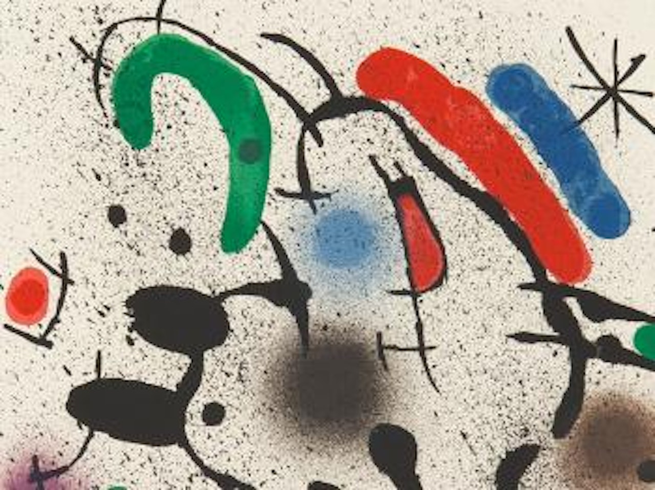 Untitled (Night Sky) by Joan Miró