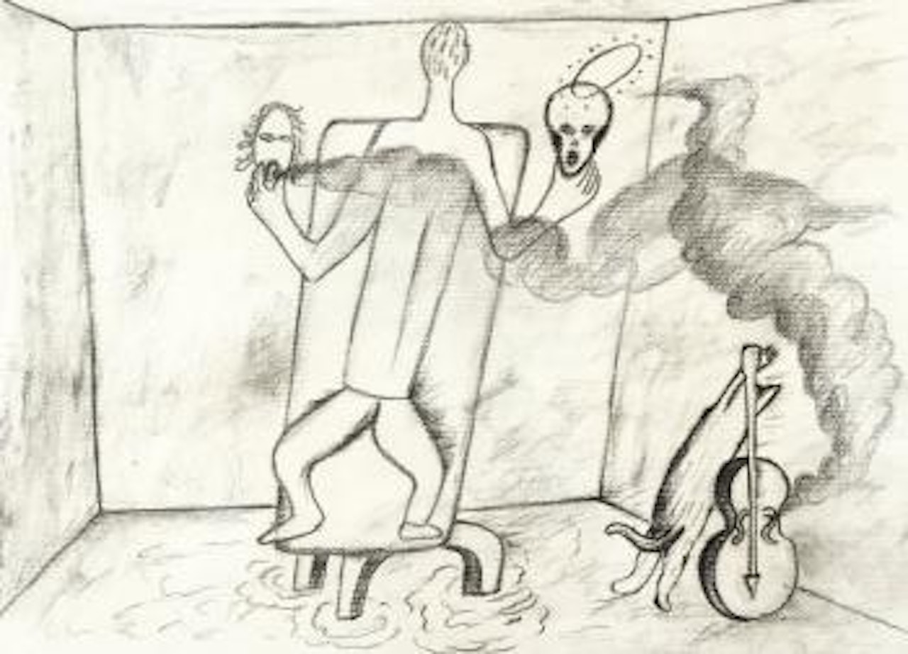 Interno inferiore by Enzo Cucchi