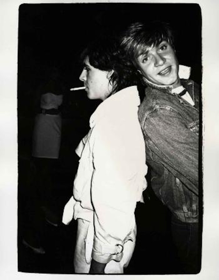 Nick Rhodes and Simon Le Bon by Andy Warhol