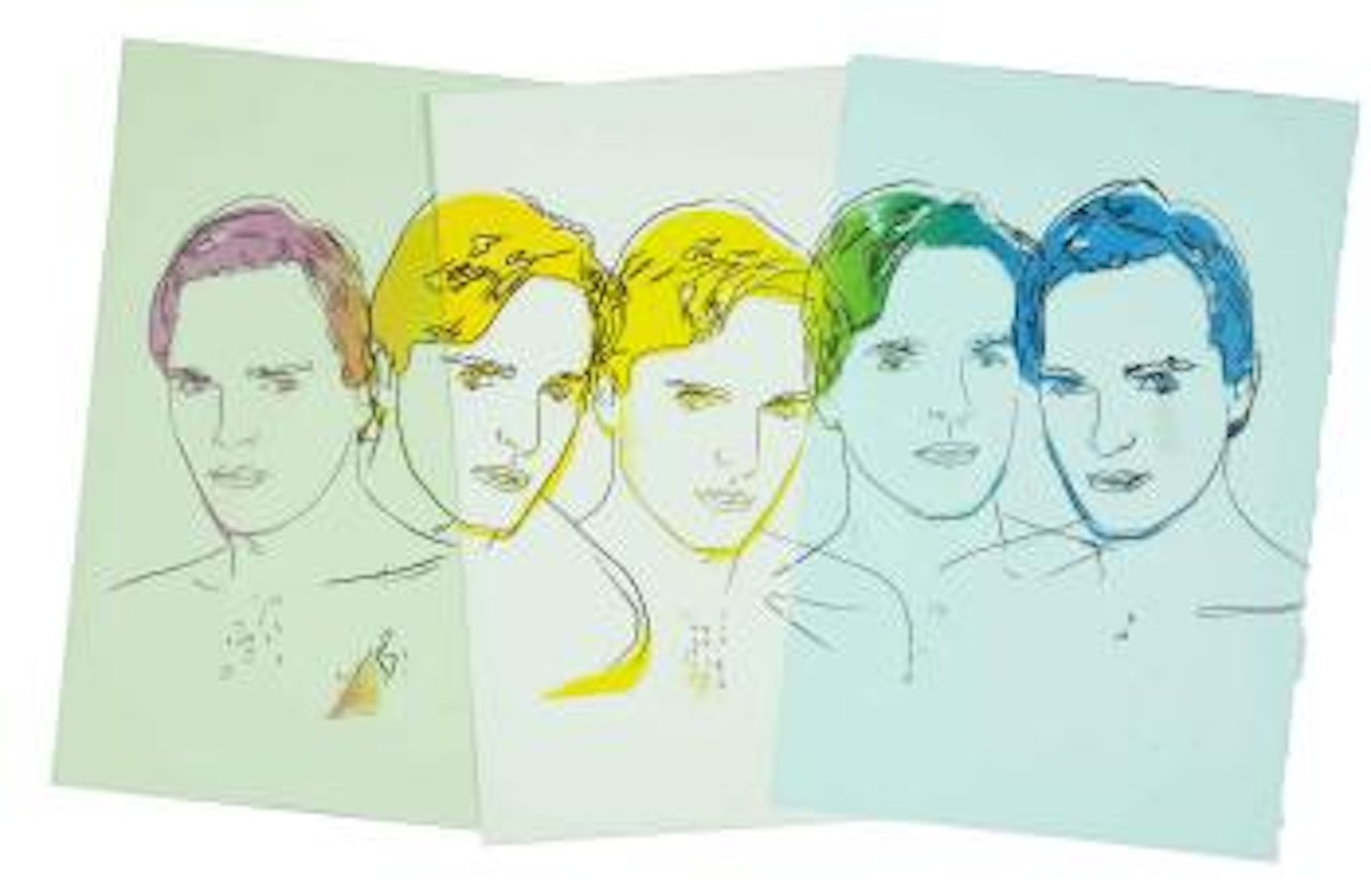 Miguel Bose by Andy Warhol