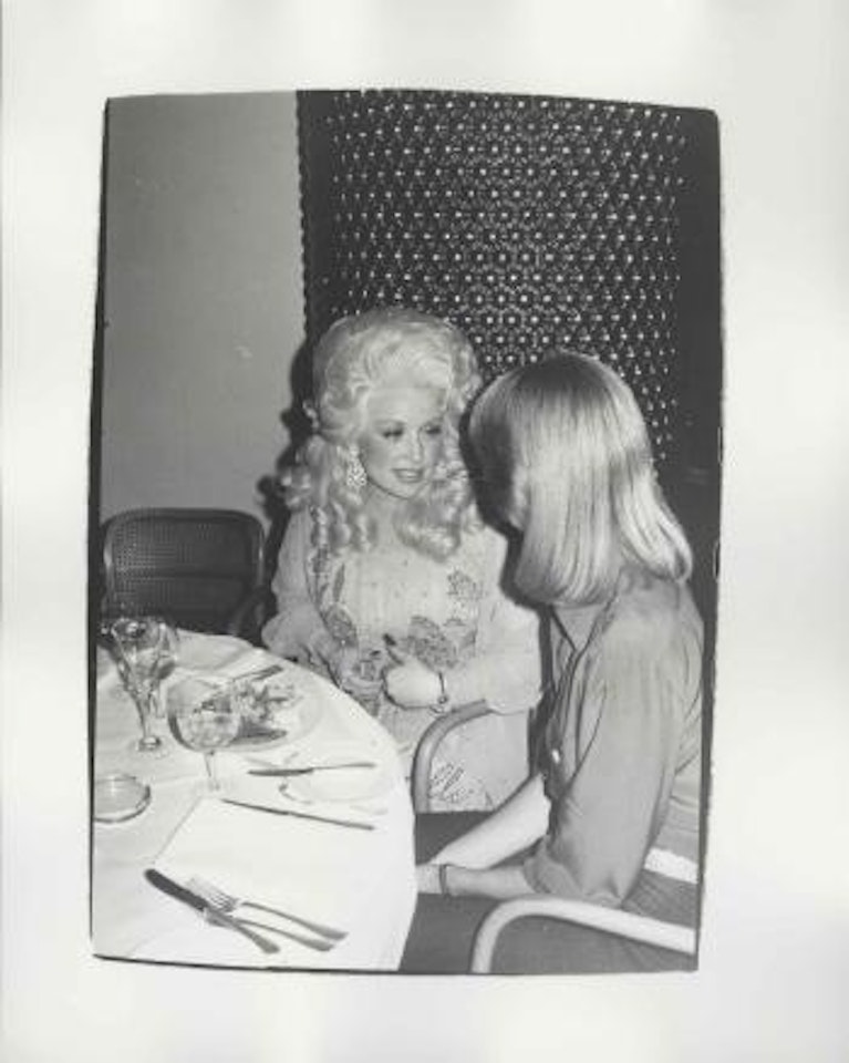 Dolly Parton and Olivia Newton-John by Andy Warhol