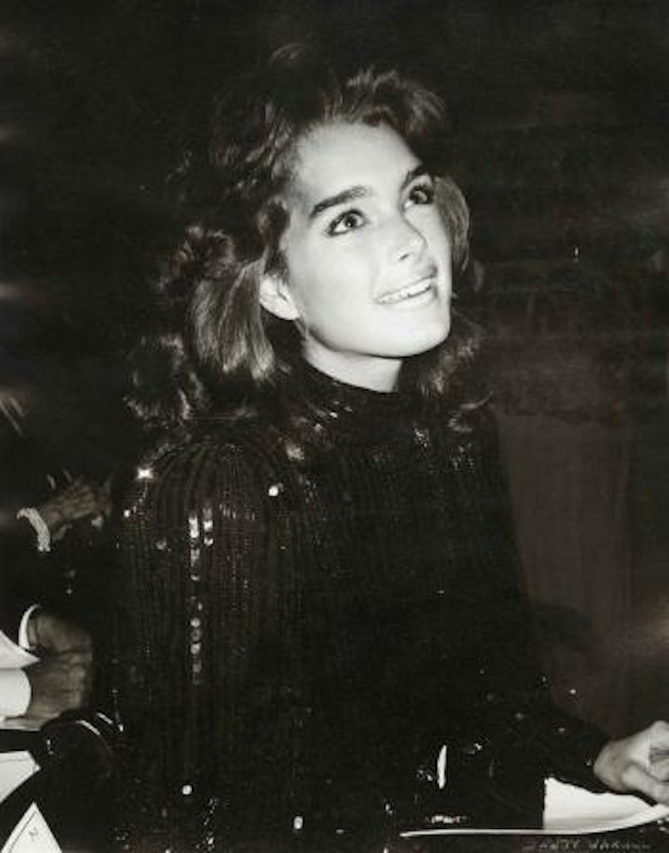Brooke Shields by Andy Warhol