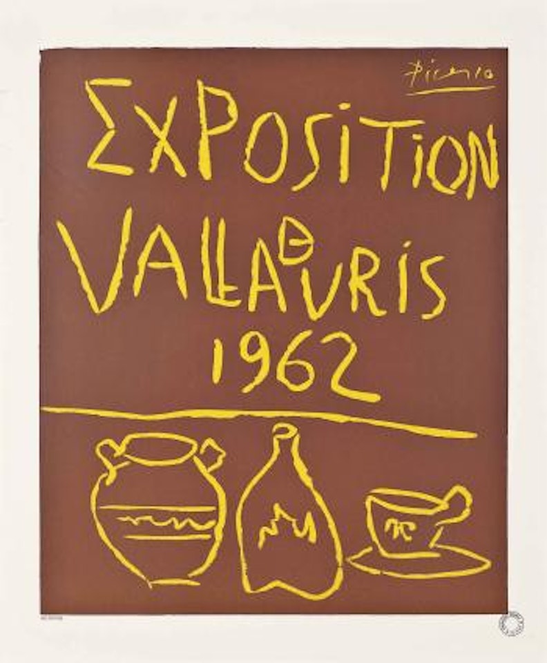 Exposition de Vallauris 1962 (Bloch 1299; Baer 1335) by Pablo Picasso