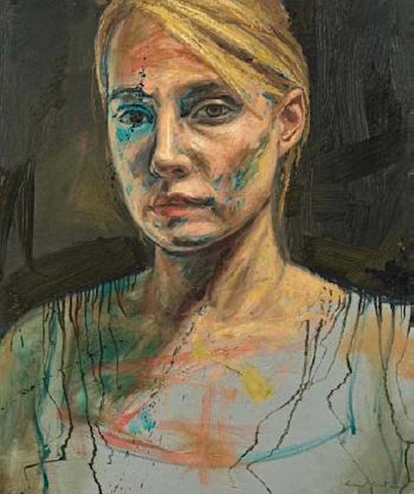Portrait of a woman by Lionel Smit
