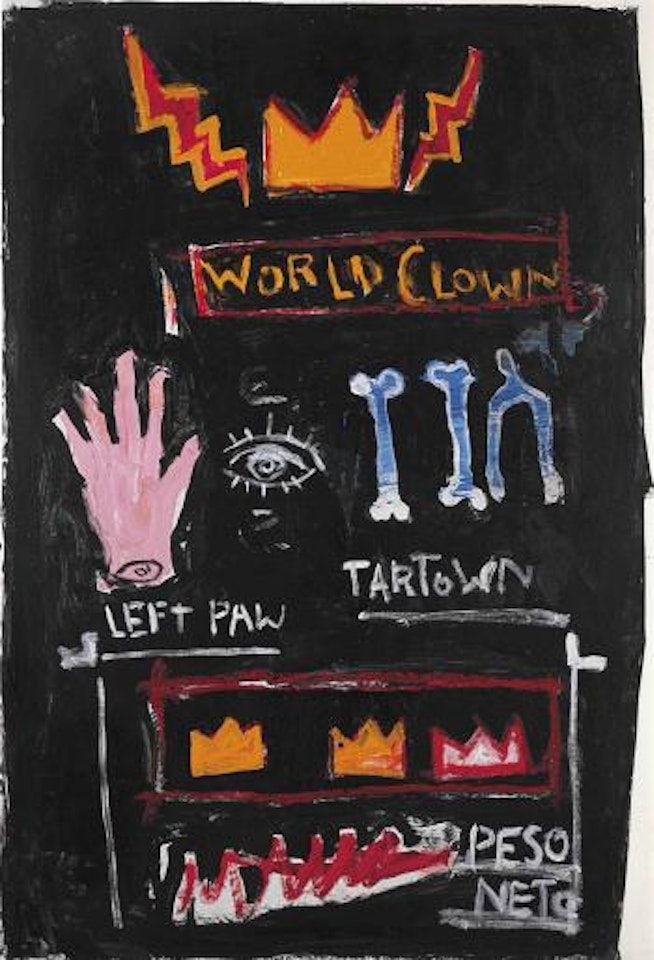 Untitled (Peso Neto) by Jean-Michel Basquiat