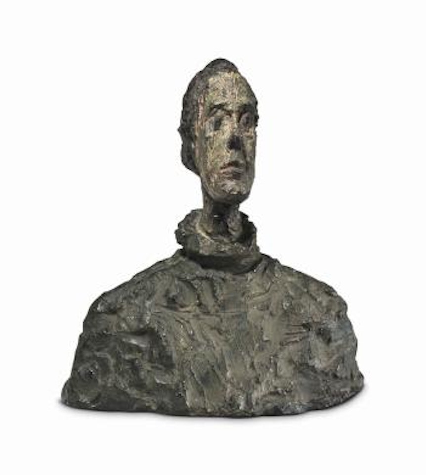 Tête De Diego Au Col Roulé by Alberto Giacometti