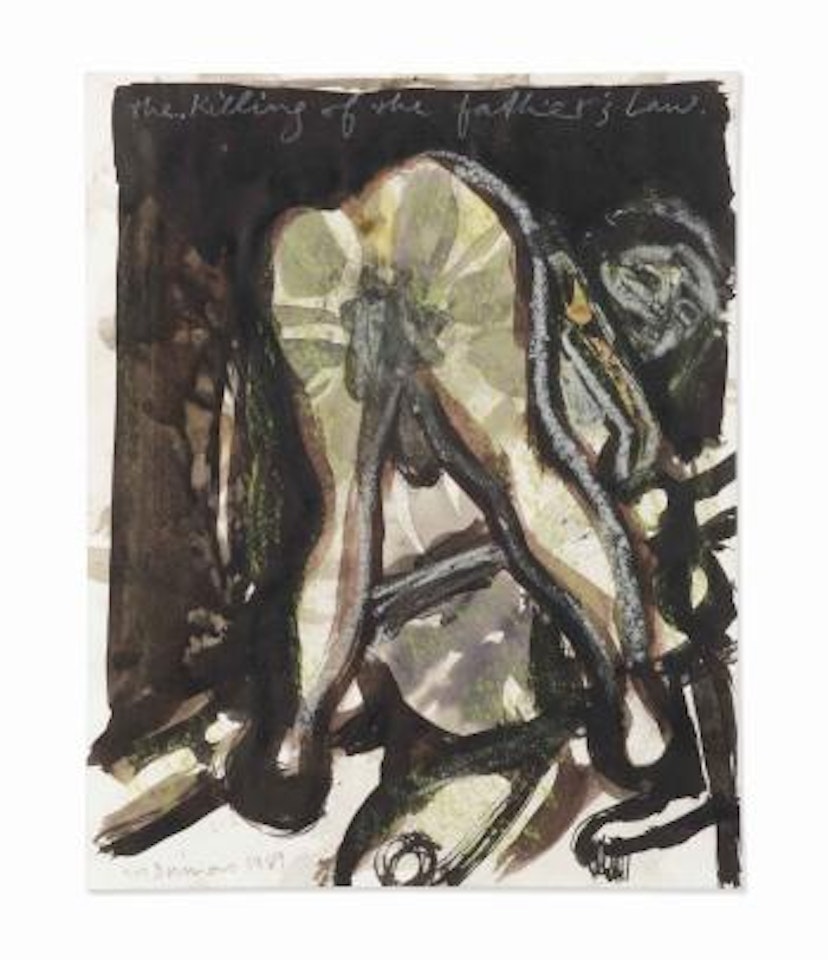 The killing of the father's law by Marlene Dumas