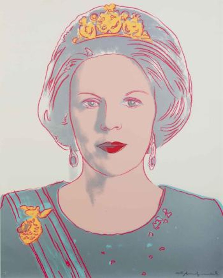 Queen Beatrix of the Netherlands (from Reigning Queens (F.S. 339)) by Andy Warhol