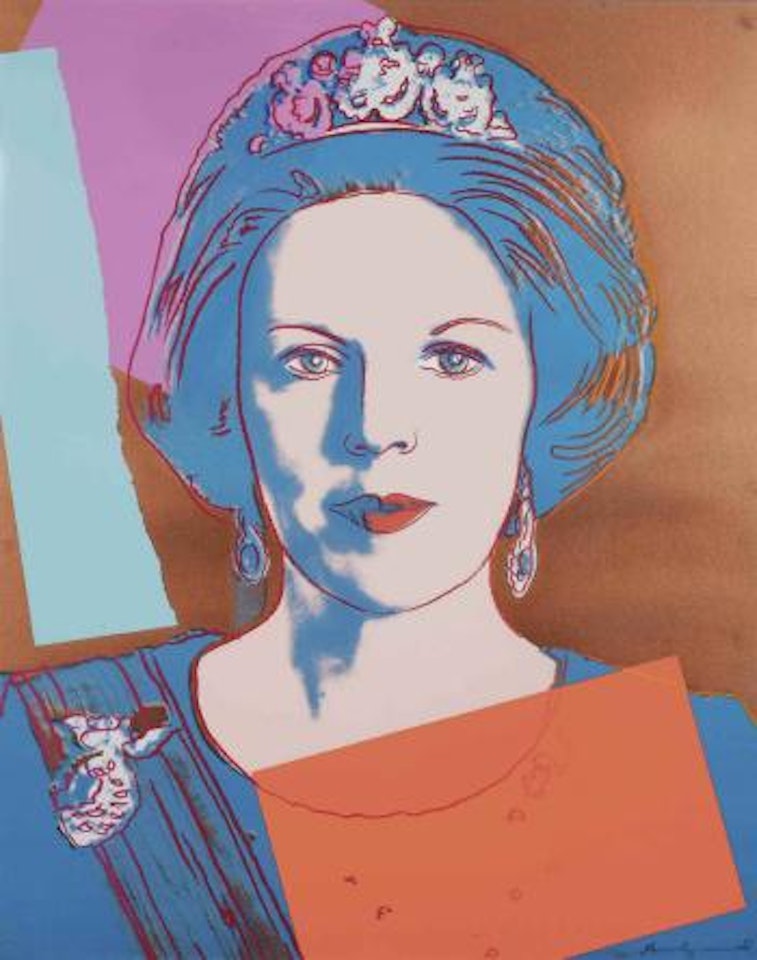 Queen Beatrix of the Netherlands (from Reigning Queens (F.S. 338)) by Andy Warhol