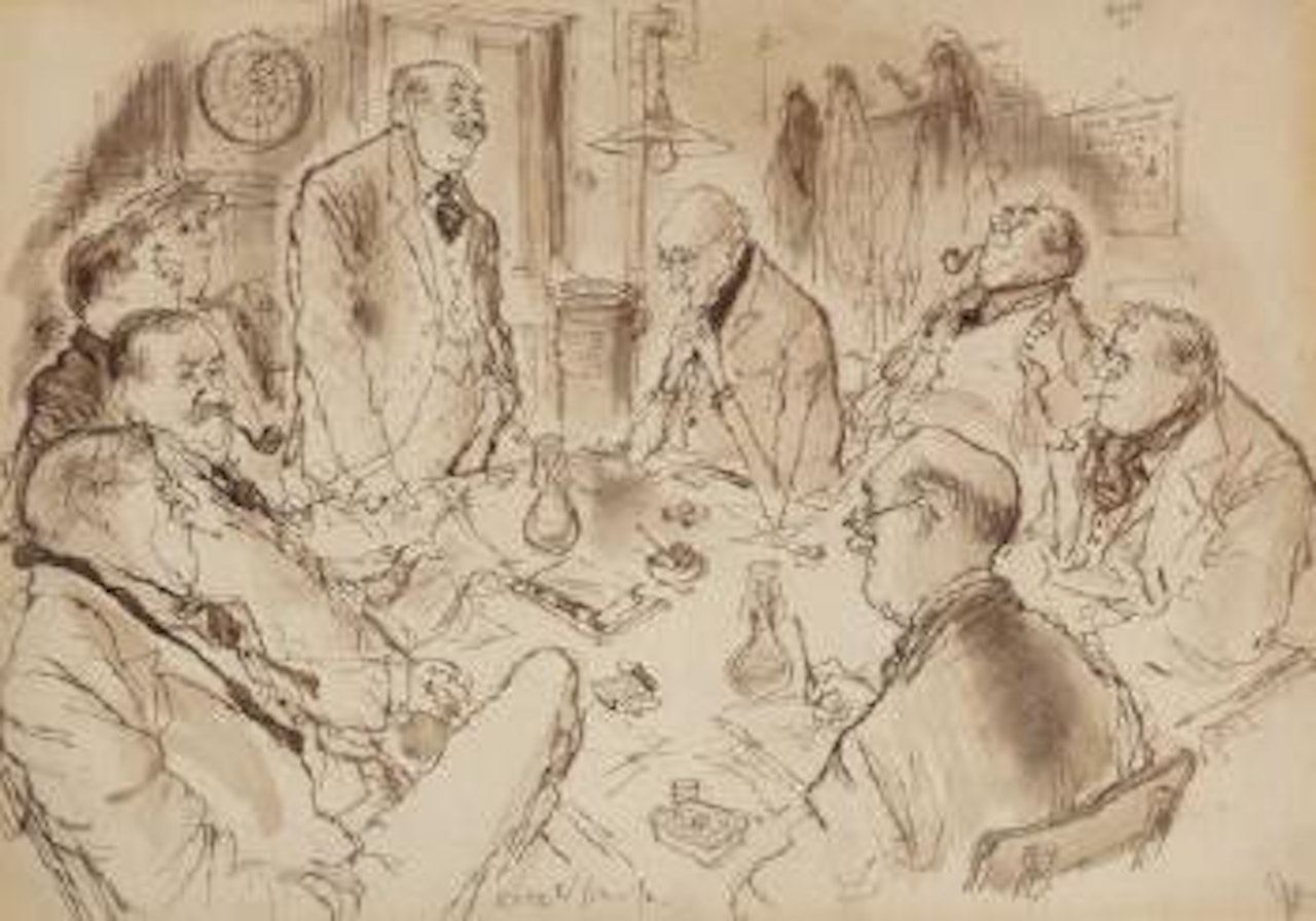 The Board Meeting by Ronald Searle