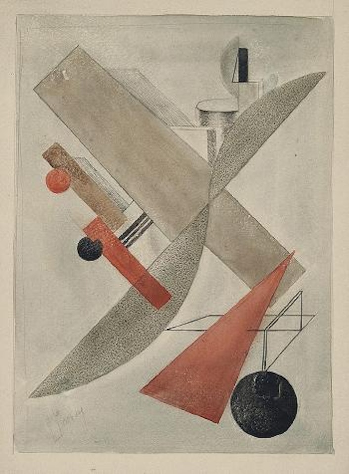 Study For Globetrotter by El Lissitzky