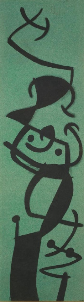 Femme Et Oiseaux II by Joan Miró