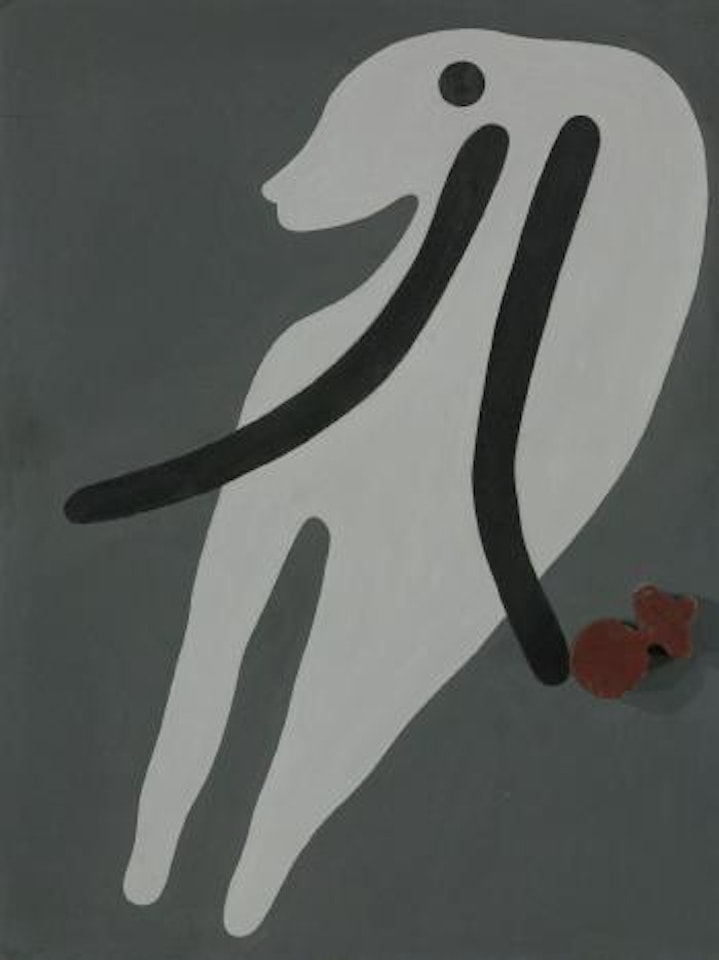 Torse Tenant Par La Bride Une Tête De Cheval by Jean Arp