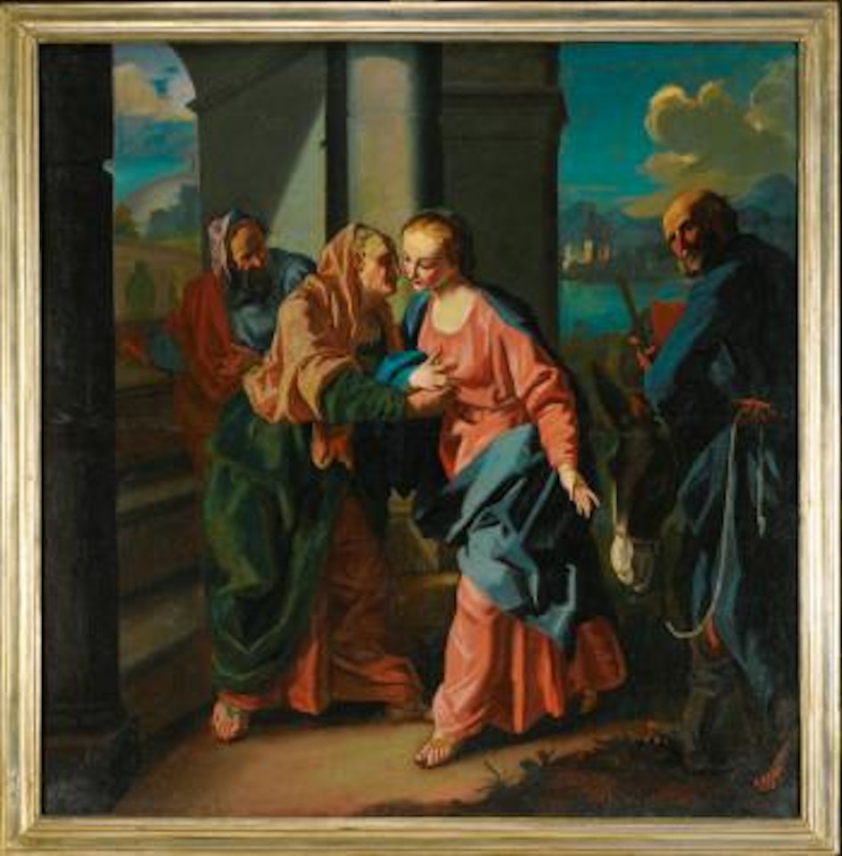 The Visitation by Neapolitan School