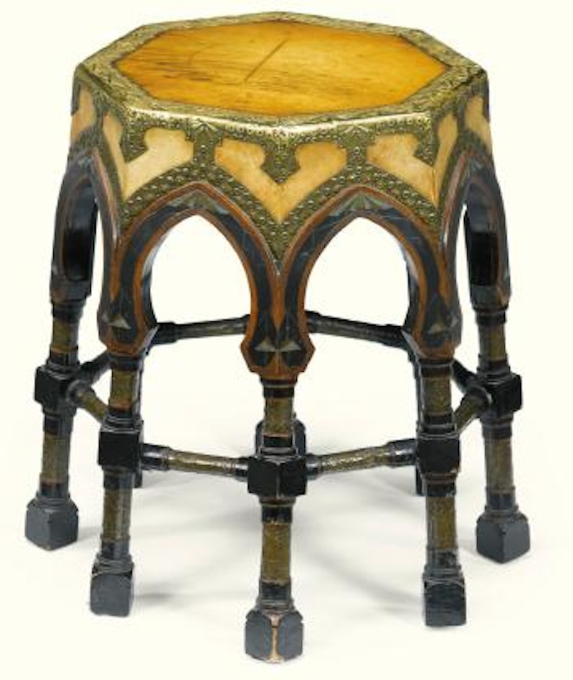 Stool by Carlo Bugatti