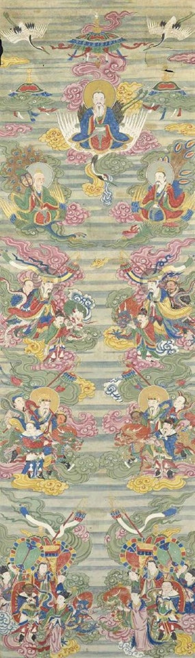 Emperor and Immortals by Chinese School