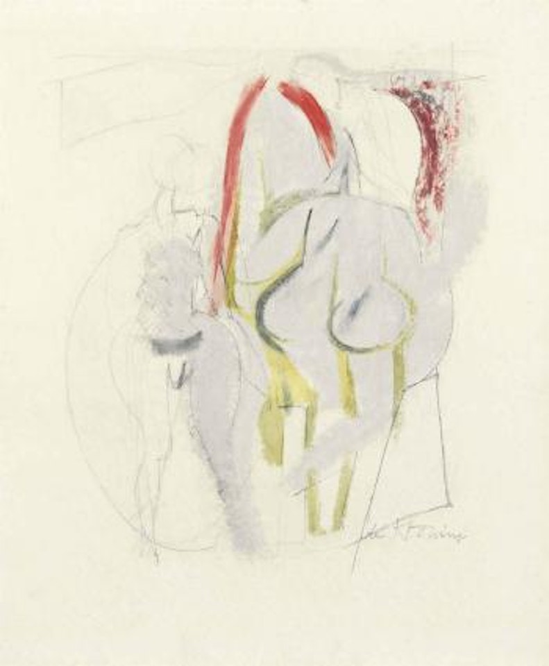 Two Standing Women by Willem de Kooning