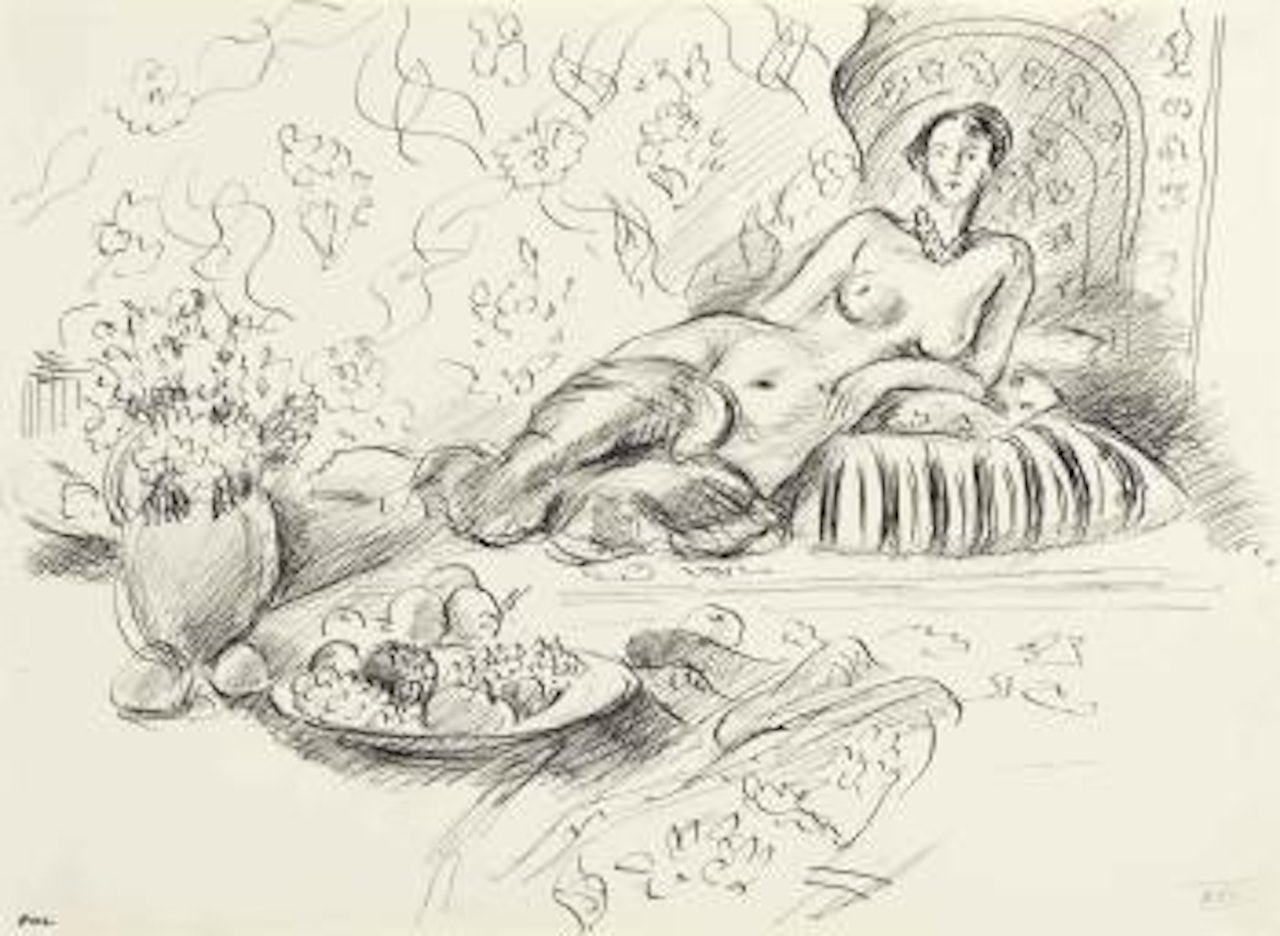 Odalisque étendue II by Henri Matisse