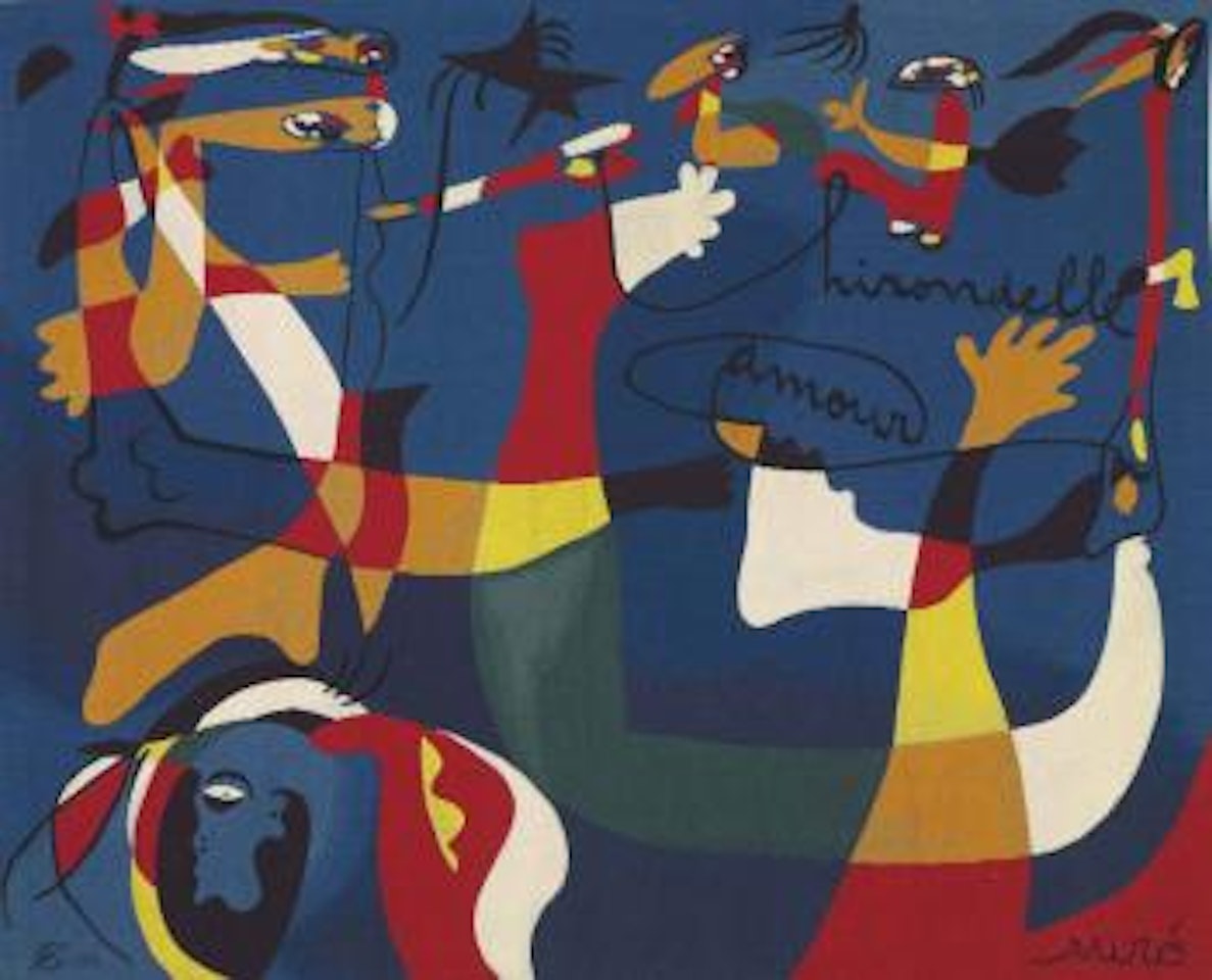 Hirondelle d'amour by Joan Miró