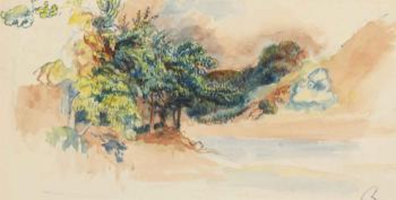 Paysage (Argenteuil) by Pierre-Auguste Renoir