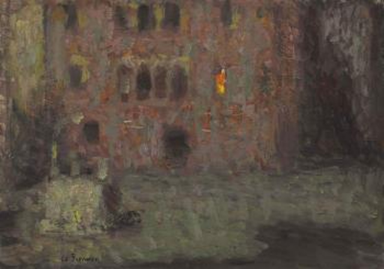 Vieille place by Henri Le Sidaner