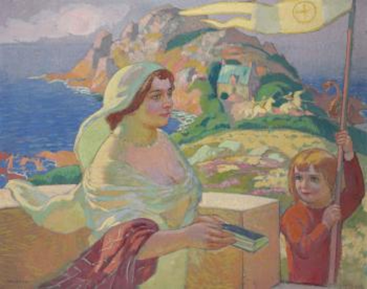 La princesse dans la tour by Maurice Denis