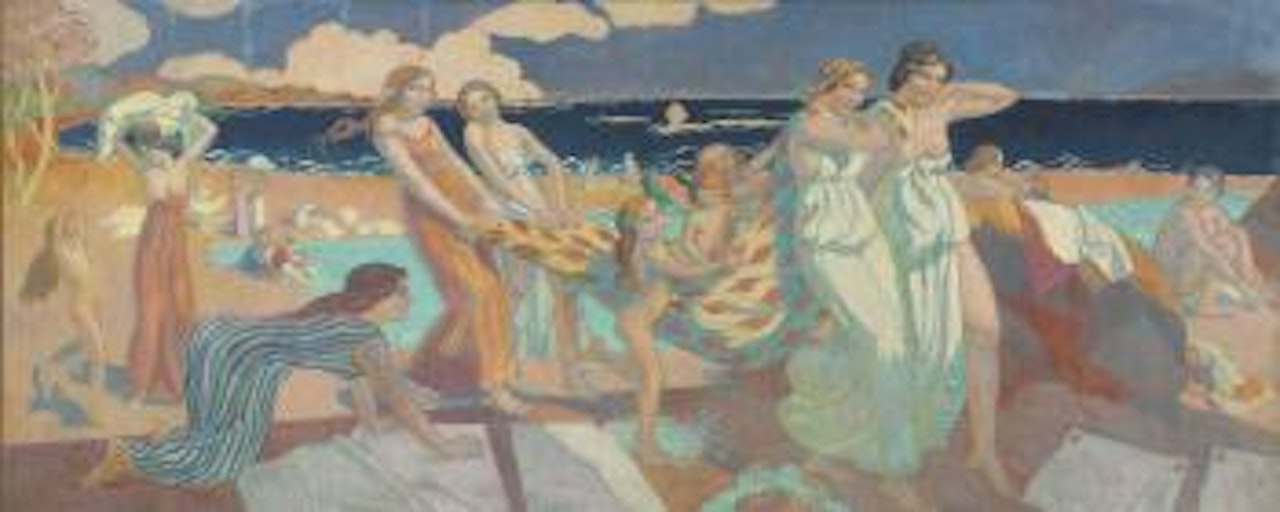 Les jeux des laveuses by Maurice Denis